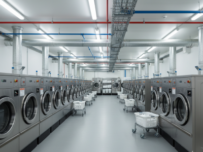 TẠI SAO DOANH NGHIỆP NÊN DÙNG MÁY GIẶT CÔNG NGHIỆP?