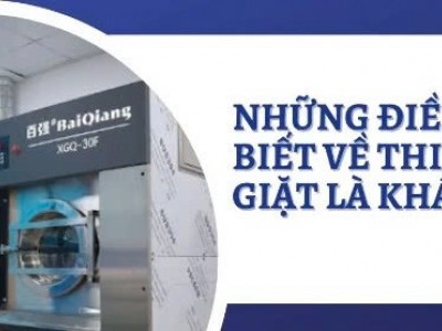 Những điều cần biết về thiết bị giặt là khách sạn