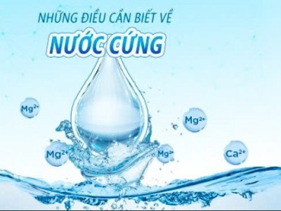 Nước cứng trong máy giặt