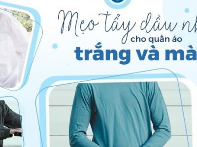 MẸO GIẶT QUẦN ÁO KHI BỊ DÍNH DẦU NHỚT ĐƠN GIẢN MÀ HIỆU QUẢ