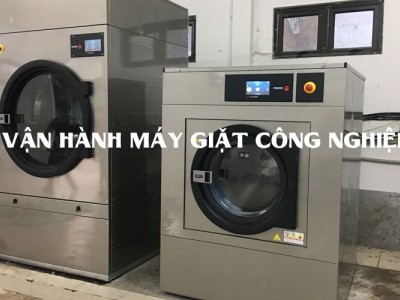 Quy trình vận hành máy giặt công nghiệp