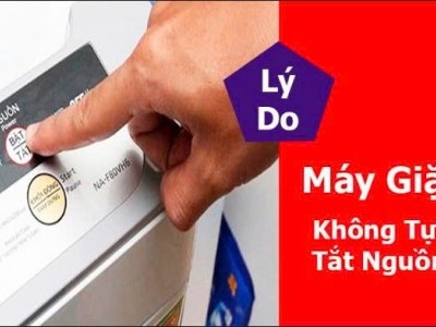 MÁY GIẶT CÔNG NGHIỆP  KHÔNG TỰ TẮT NGUỒN KHI ĐÃ HOÀN THÀNH QUÁ TRÌNH GIẶT