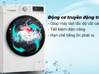 Động Cơ Truyền Động Lực Tới Máy Giặt Công Nghiệp